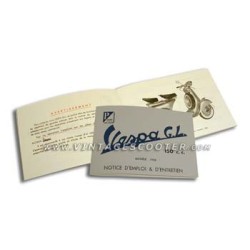 Manuel d'entretien ACMA 150 GL 1956-58